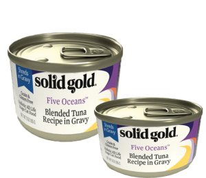 画像1: ソリッドゴールド　ブレンド ツナ缶（猫用） 10個セット