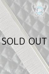 画像: Ashley Craigアシュレイ・クレイグ・グレイハウンド・コーム 《ファイネス極細目99本》シルバー  ( made in England)