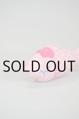 画像: ‘ Madam Junko’のオーガニック・キャットニップ お魚 《ピンク地に麻の葉模様》