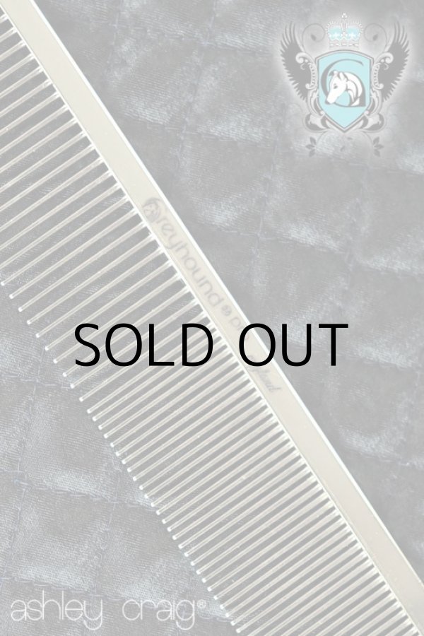 画像1: Ashley Craigアシュレイ・クレイグ・グレイハウンド・コーム 《エレガント/ビンテージ極細目・細目》( made in England)