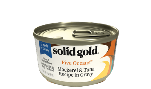 画像1: ソリッドゴールド　サバ＆ツナ缶（猫用） 10個セット