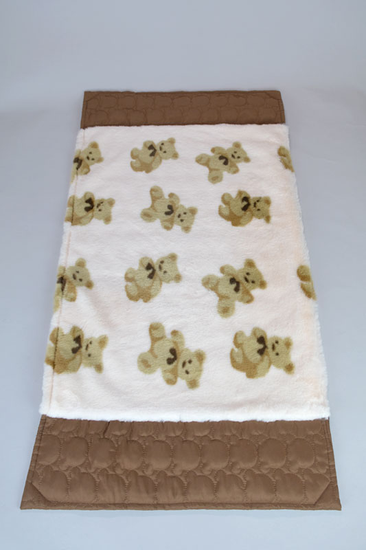 画像1: ワンとニャンのすて〜きなマット〈ふかふかテディベア風〉