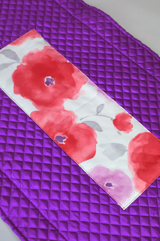 画像: ワンとニャンのすて〜きなマット〈Watercolor Flowers - L〉